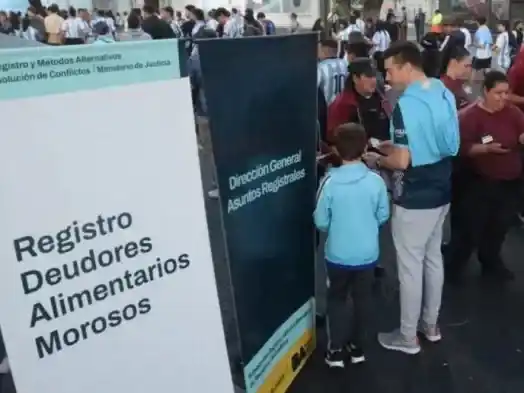 Los deudores alimentarios no podrán ingresar al Mundial 2026