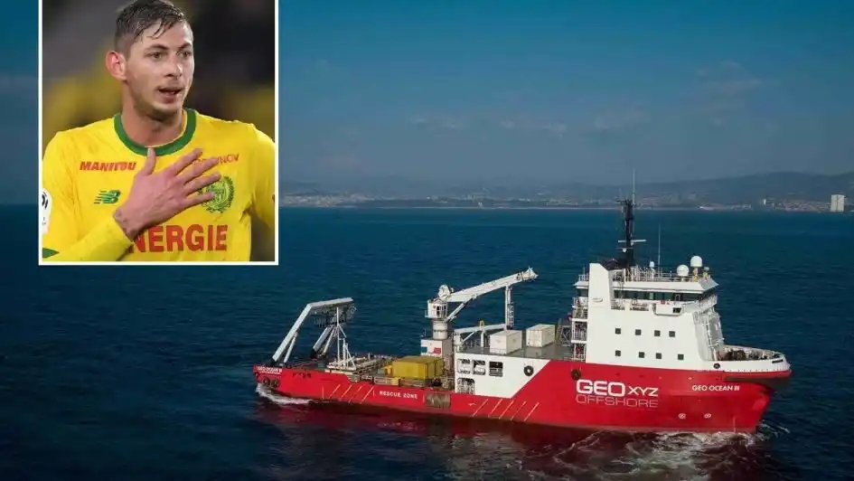 Comenzó la búsqueda submarina de Emiliano Salas