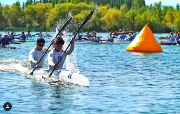 Valentín Rossi se subió al podio en La Regata del Limay en Neuquén
