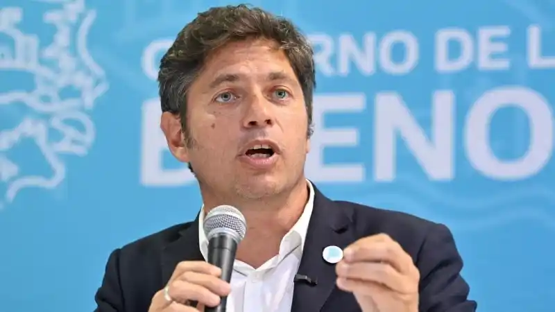 Axel Kicillof arremetió contra Javier Milei