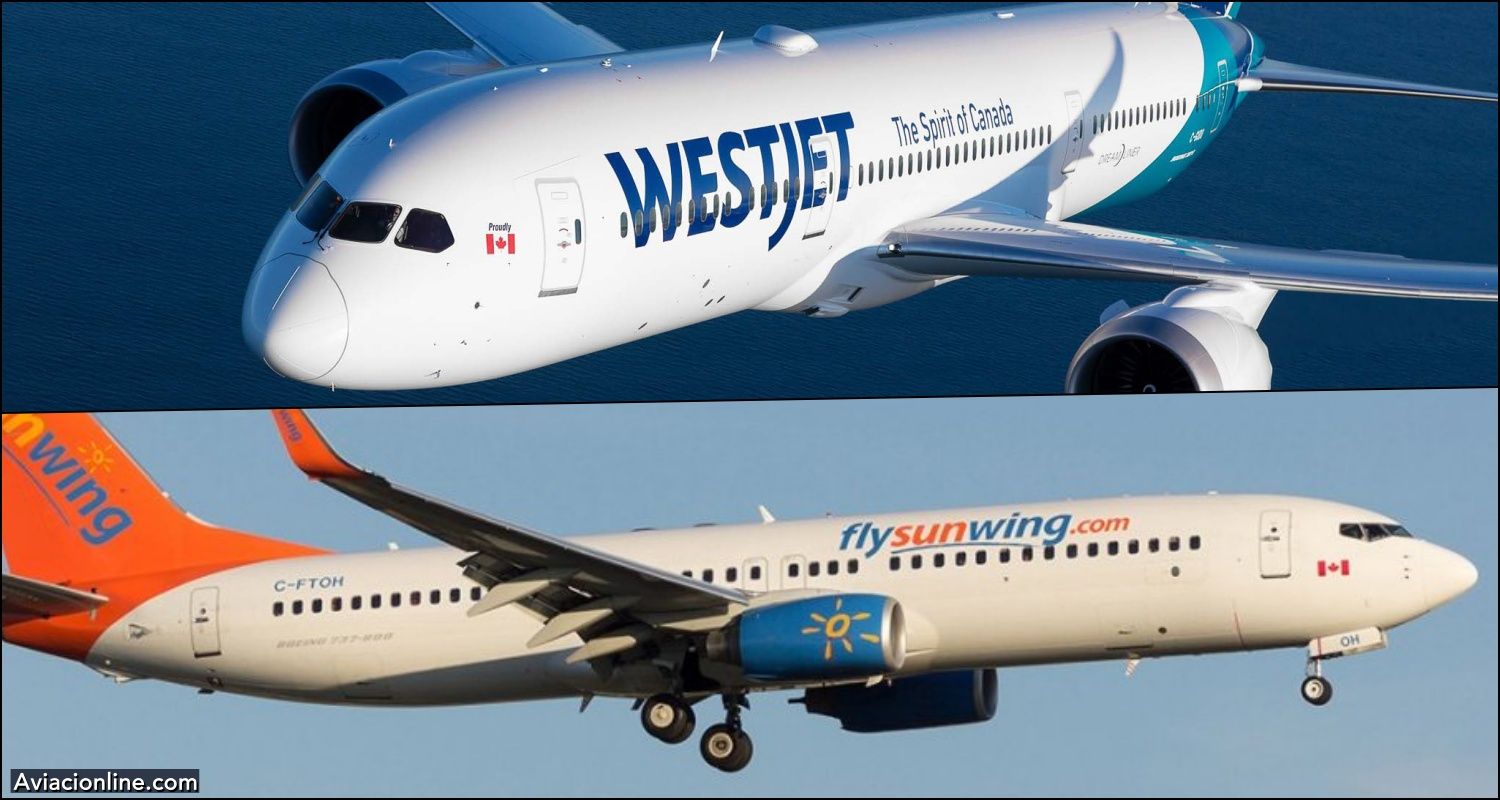 El Grupo WestJet adquiere Sunwing Airlines y Sunwing Vacations a pesar de preocupaciones regulatorias