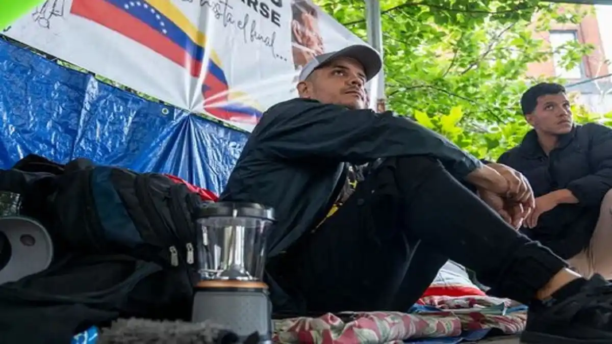 PARA LLAMAR la ATENCIÓN sobre la crisis en el país: hay dos venezolanos en huelga de hambre en la sede de la ONU