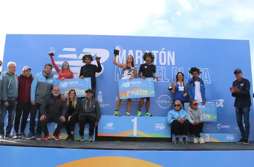 Florencia Borelli, la destacada en la Maratón de Mar del Plata