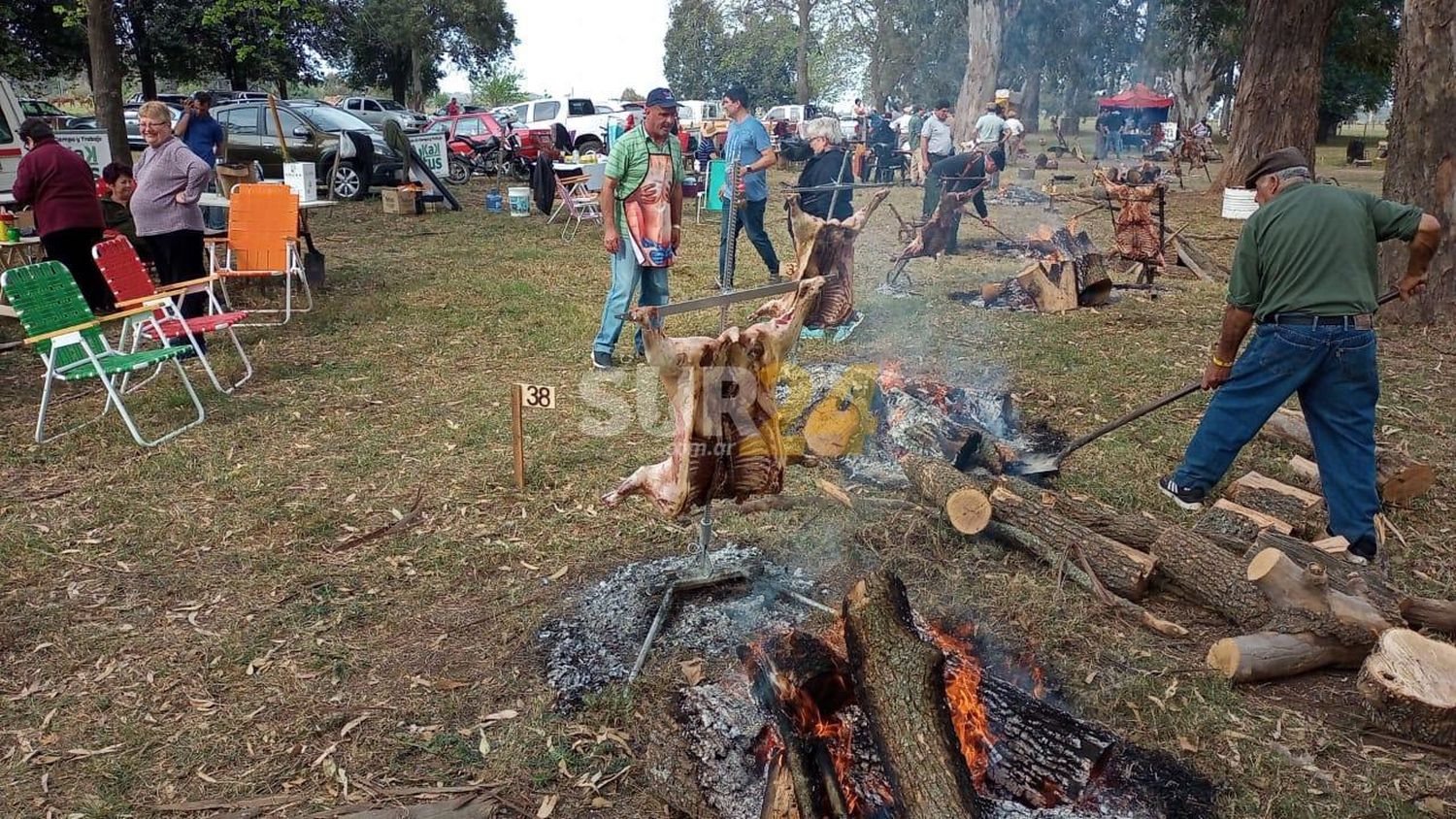 Exitosa 4° Fiesta del Asado a la Estaca en la Sociedad Rural