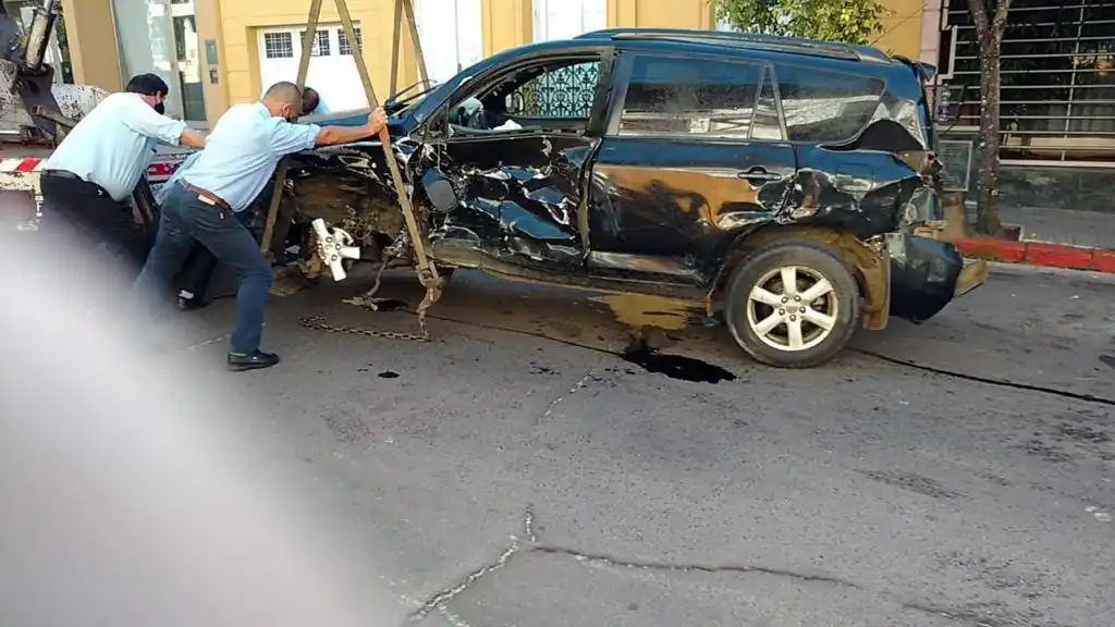 Fatal accidente en una esquina de la ciudad