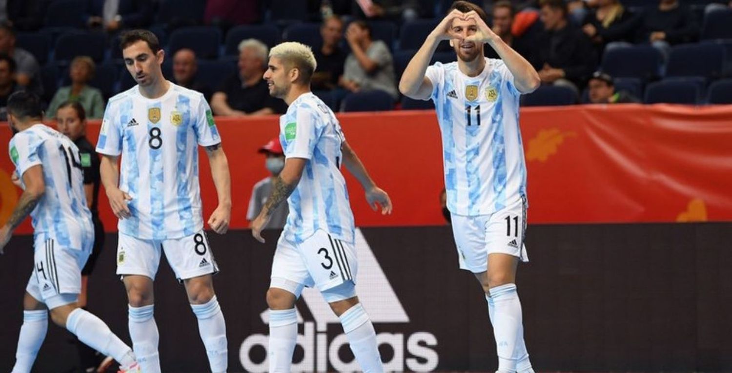 Mundial de futsal: Argentina enfrenta a Irán