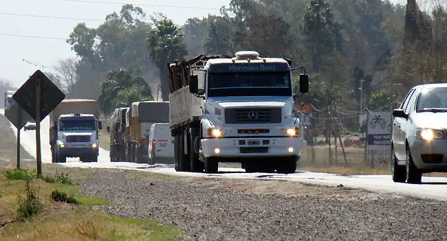 Comenzó la restricción de camiones en rutas entrerrianas