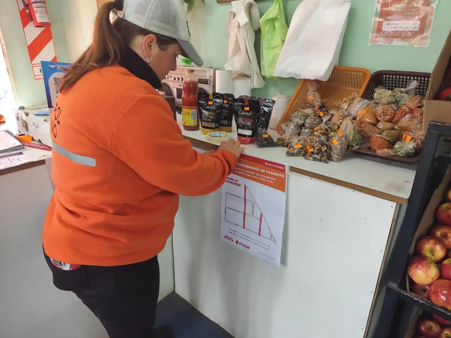 Deasde esta semana cambian los sentidos de circulación de algunas calles. Foto: Gentileza.