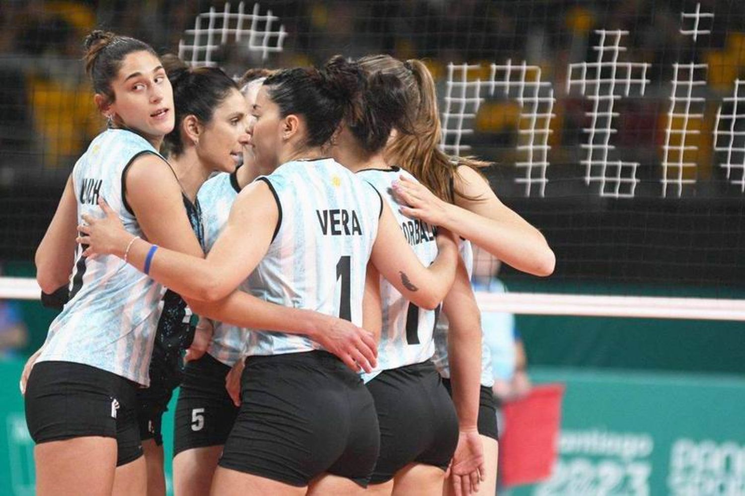 Victoria de Las Panteras en el debut
contra Puerto Rico en Santiago 2023