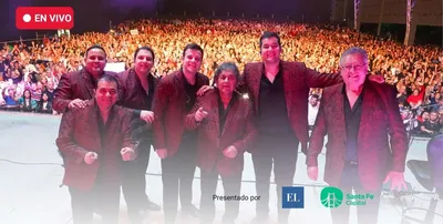 EN VIVO: mirá el recital de Los Palmeras en Santa Fe