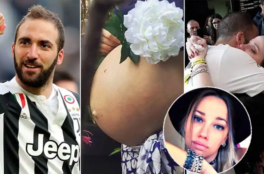 Nació la hija de Gonzalo Higuaín