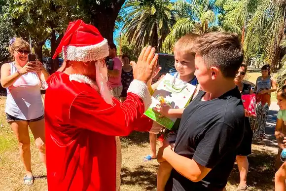 Papá Noel Team vuelve a recolectar juguetes en Sunchales