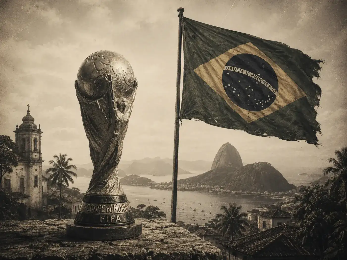 Brasil y la Copa del Mundo, tiempos lejanos.