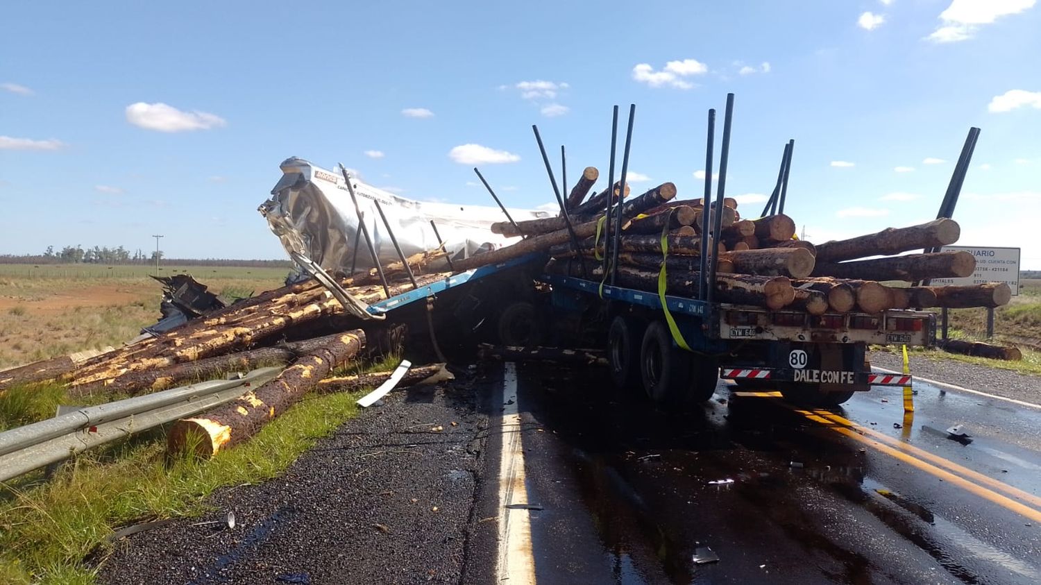 Misionero pierde la vida en accidente sobre la Ruta 14 en Corrientes