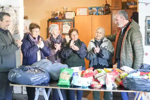 Entregaron alimentos recolectados en el marco del ciclo “+Cine Nacional”