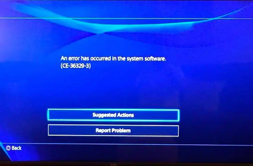 Las PlayStation 4 reciben un mensaje que inhabilita la consola temporalmente