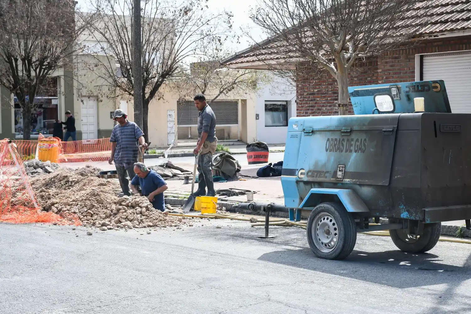 Desde Obras Públicas aseguran que la fuga de gas fue “un suceso excepcional”