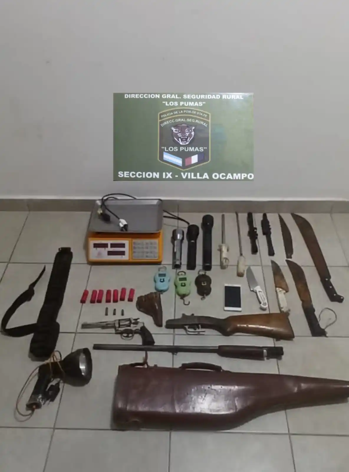 Los Pumas esclarecieron un caso de abigeato en Las Toscas y detuvieron a un sospechoso