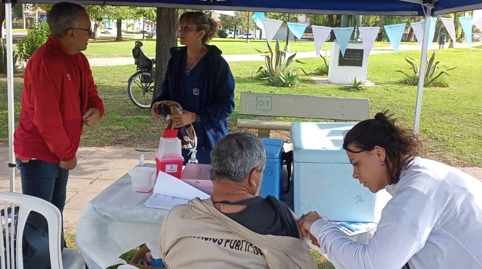Buena respuesta de vecinos a la convocatoria del área de Salud.