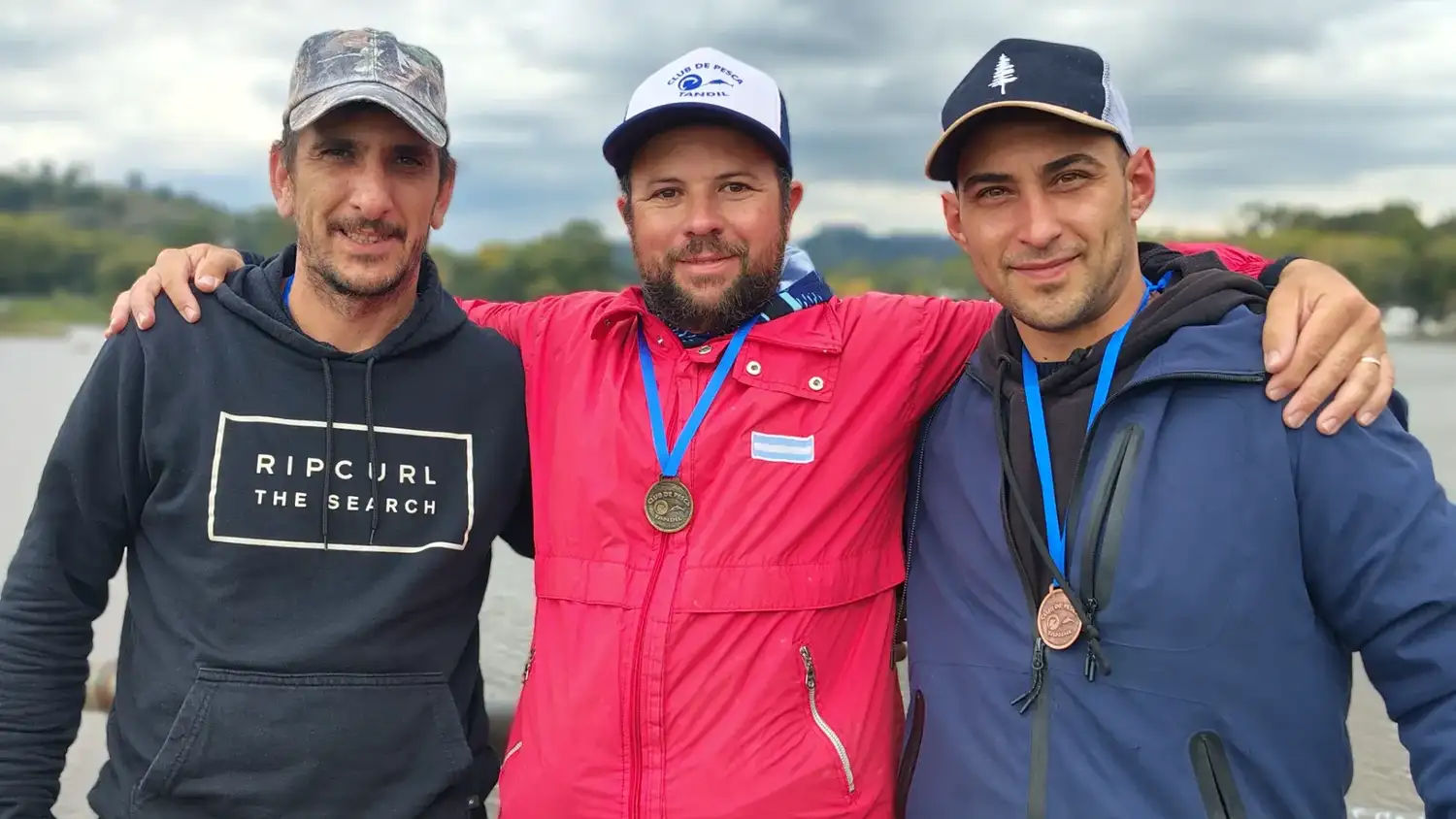 Sturla, Arispe y Córdoba; los mejores del campeonato.