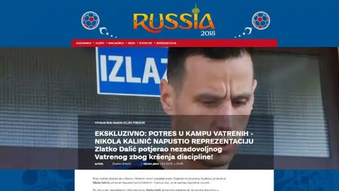 Expulsan a delantero de Croacia por negarse a jugar