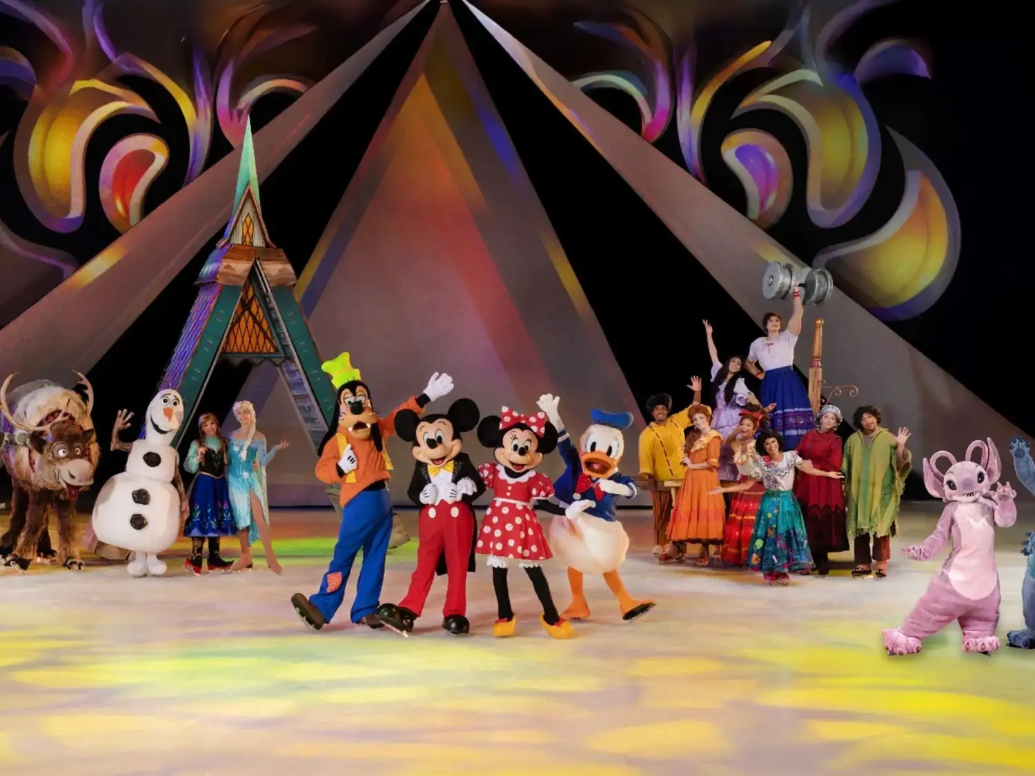 Disney On Ice, una de las propuestas que tendrá lugar en la Ciudad de Buenos Aires este fin de semana.