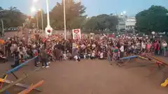 Isi cumplió 4 años y se realizaron abrazos en el Hospital Italiano y en la Plaza Uriburu