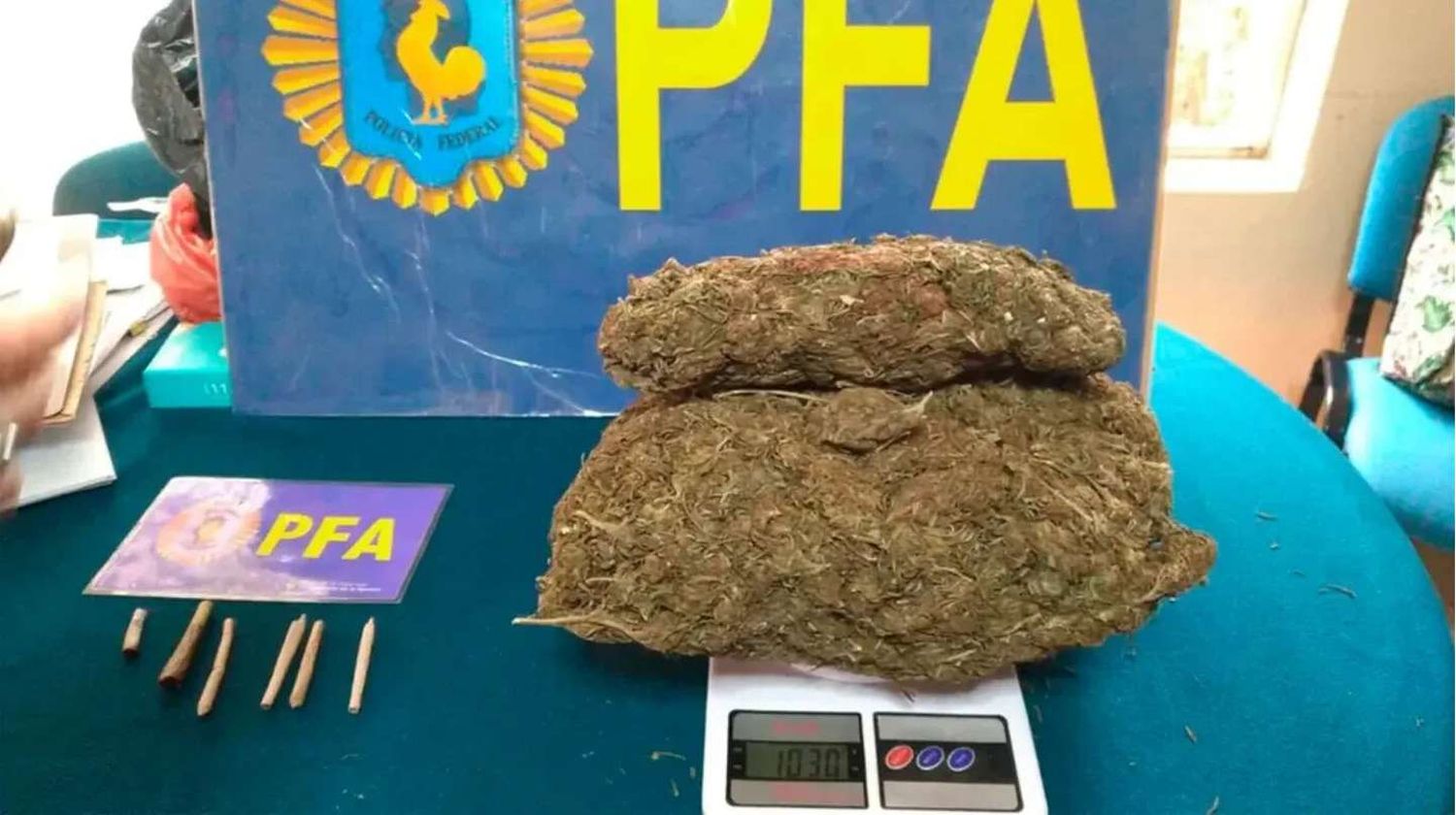 Alumnos escondían un kilo de marihuana en un locker de la escuela