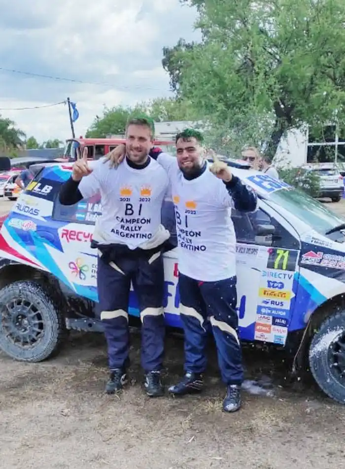 �SToio⬝ Ballay y Andrés D´Elía  campeones en el Rally Argentino