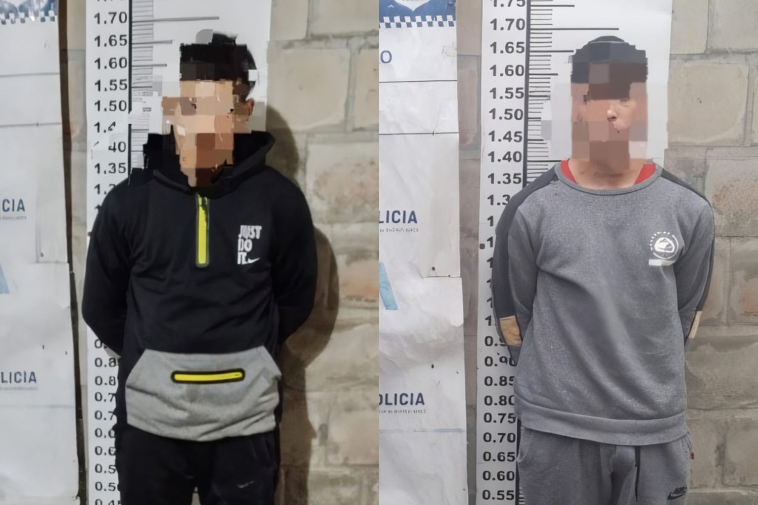 Los aprehendidos quedaron a disposición de la Justicia.