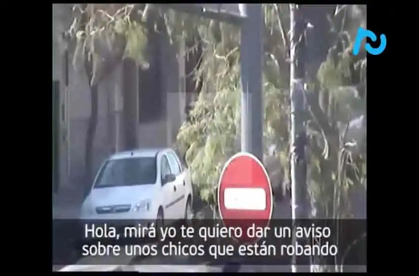 Divulgan un video sobre un arresto
