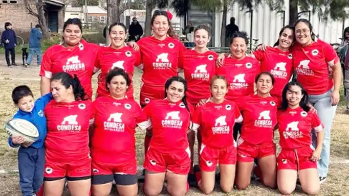 Las Rojas de Espinillos  bicampeonas del Torneo Provincial de Rugby Femenino