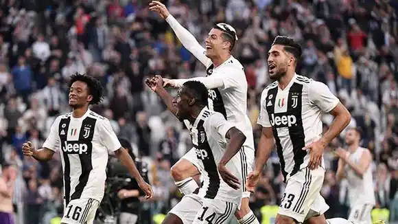 Juventus venció a Sampdoria y es campeón de la Serie A por novena vez consecutiva