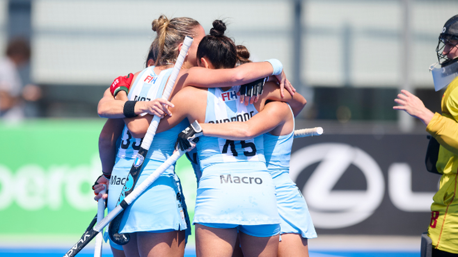 Las Leonas vencieron a España y lograron su mayor goleada ante los europeos