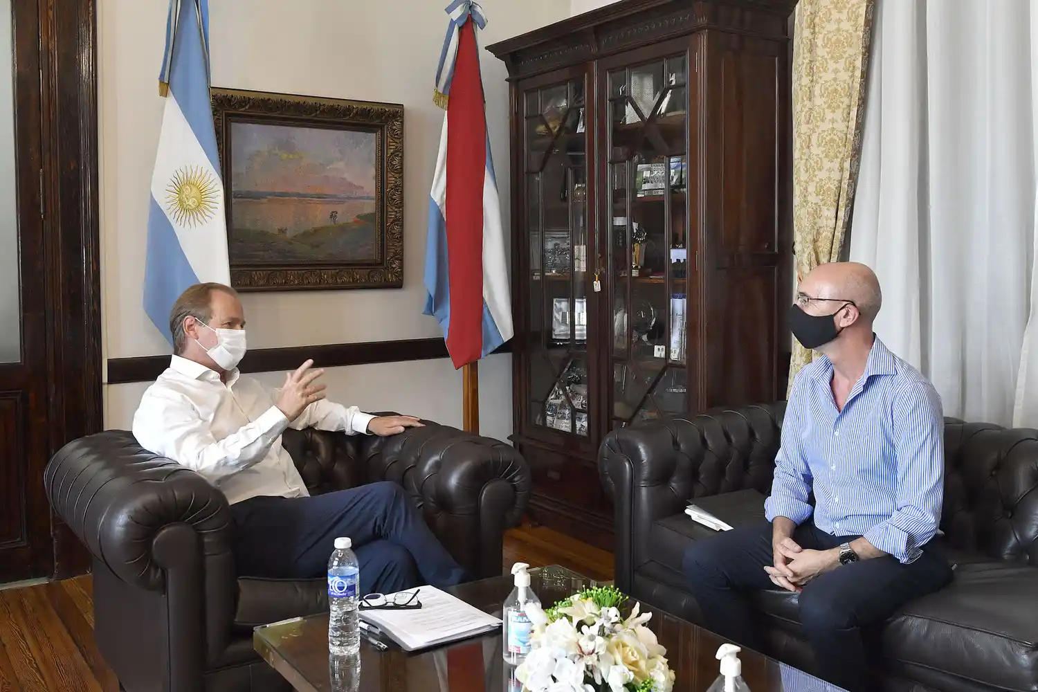 Bordet trabaja en lograr una propuesta viable para la Caja de Jubilaciones