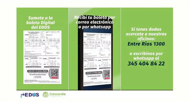 El EDOS instrumentó la boleta digital