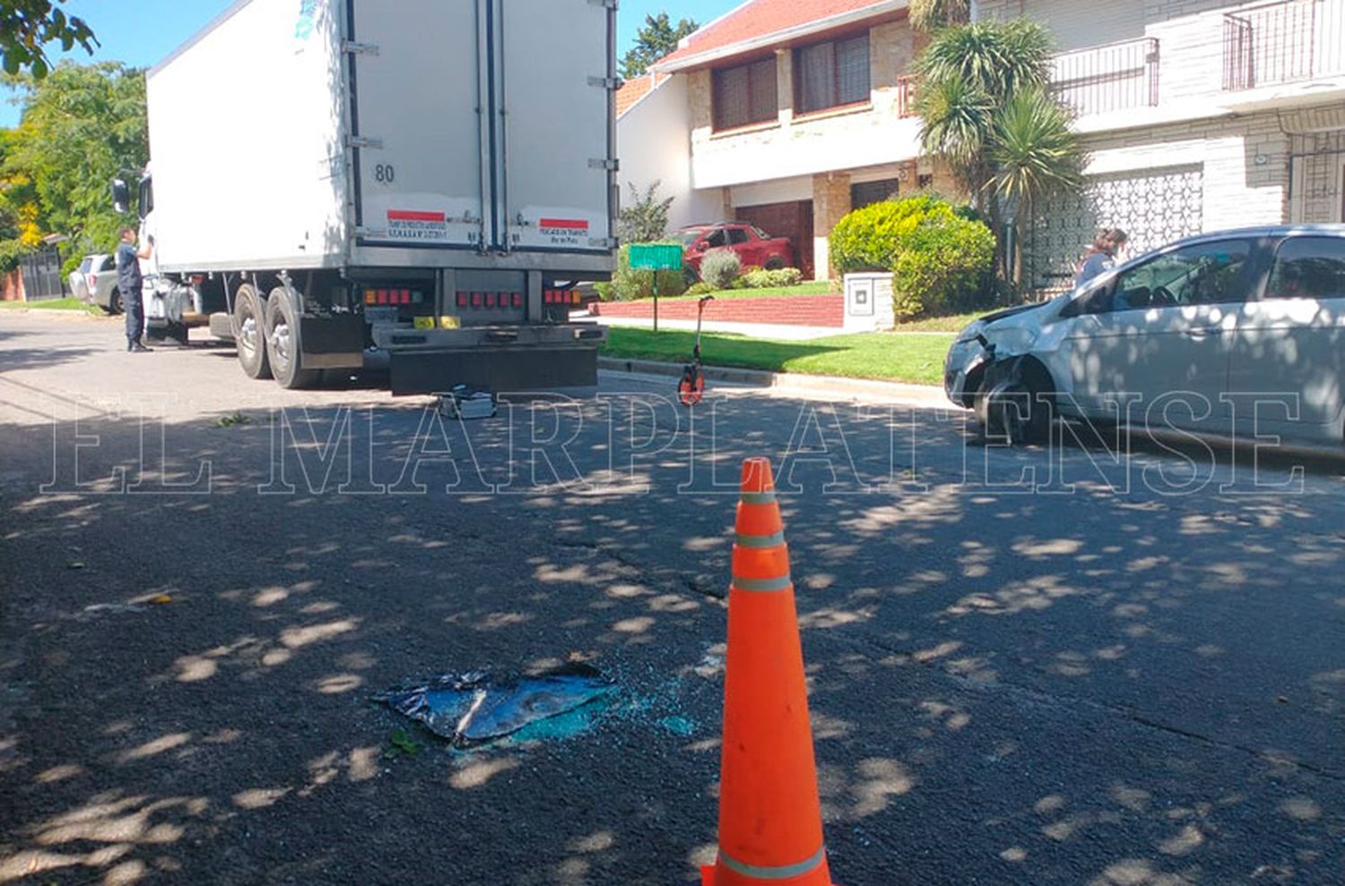 Volvía de repartir pescado de San Juan, el camionero baleado