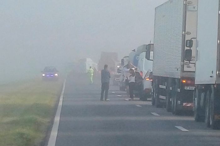 camion accidente ruta 34 san vicente - 1