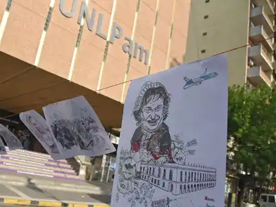 El PRO frenó una muestra militante que agredía la figura de Milei