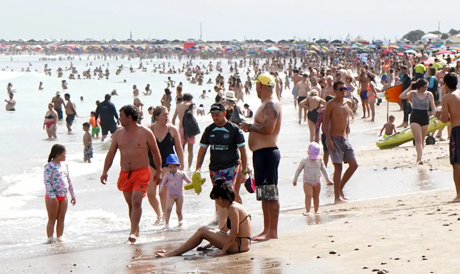A pleno estuvo en la tarde de ayer y la térmica rozó los 37 grados