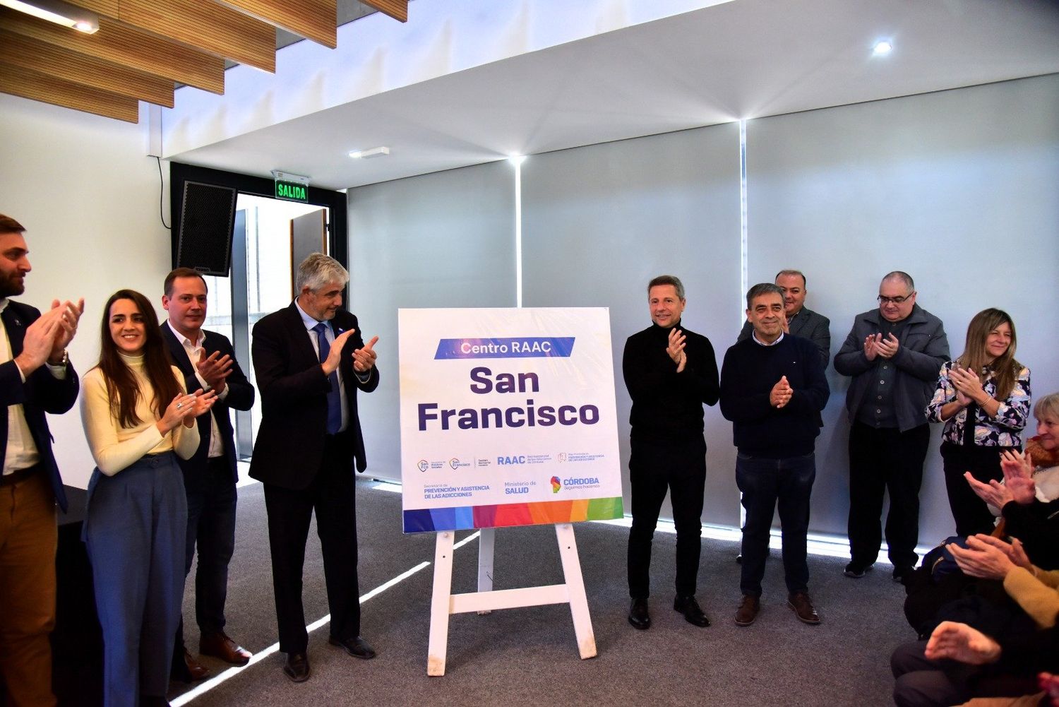 El acto de inauguración del Centro Preventivo.