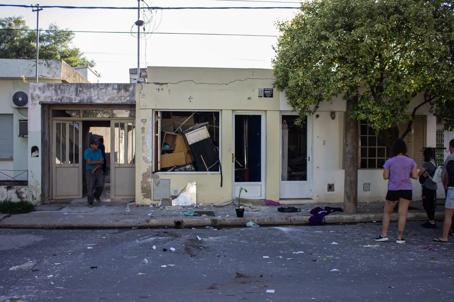 Sunchales por la explosión de una garrafa - 2
