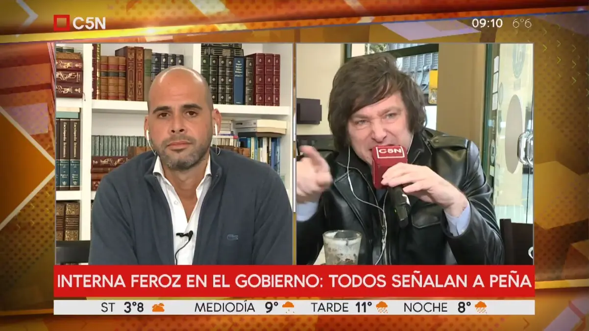 Dólar: El economista Javier Milei explotó contra los políticos y abandonó un programa en vivo