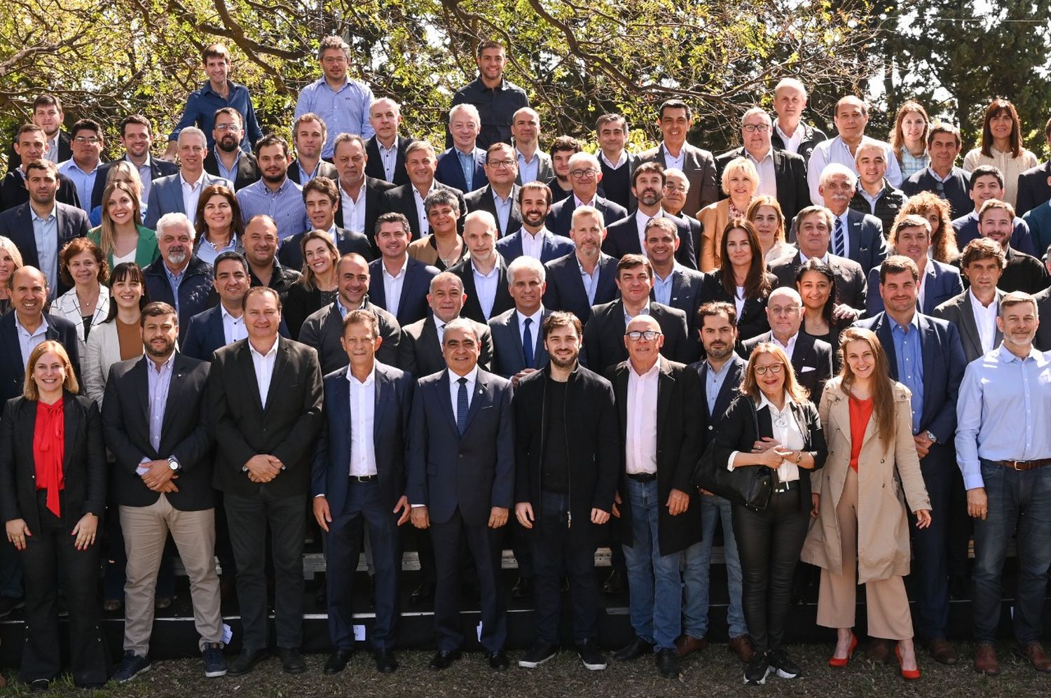 Dirigentes de Formosa junto a Rodríguez Larreta en el lanzamiento de “Prepararse para gobernar: un país federal”