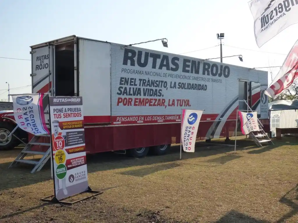 El móvil "Rutas en Rojo" llega a Gualeguaychú