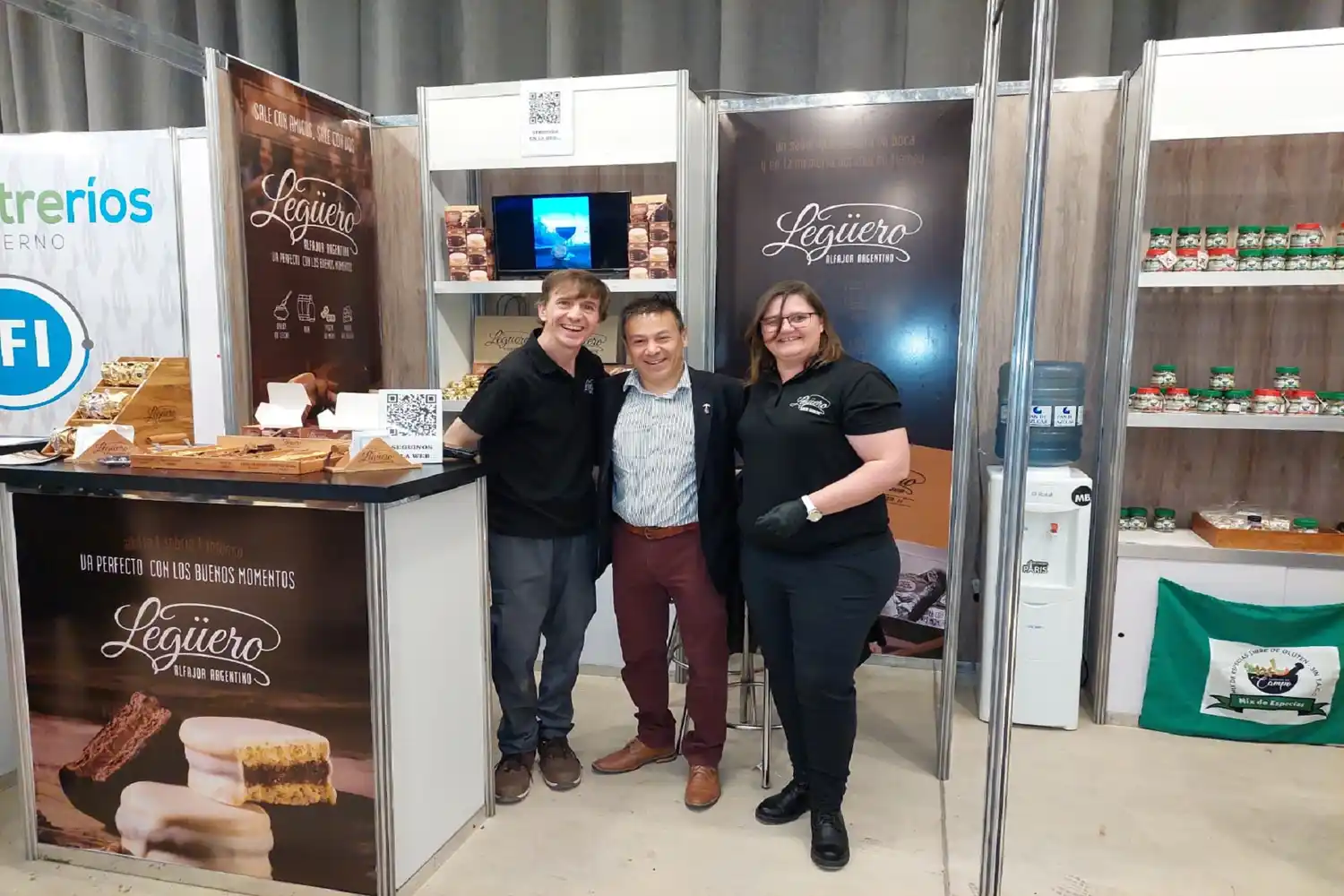 Sabores de Campo y Alfajores Legüero participaron de la Expo Delicatessen y Vinos