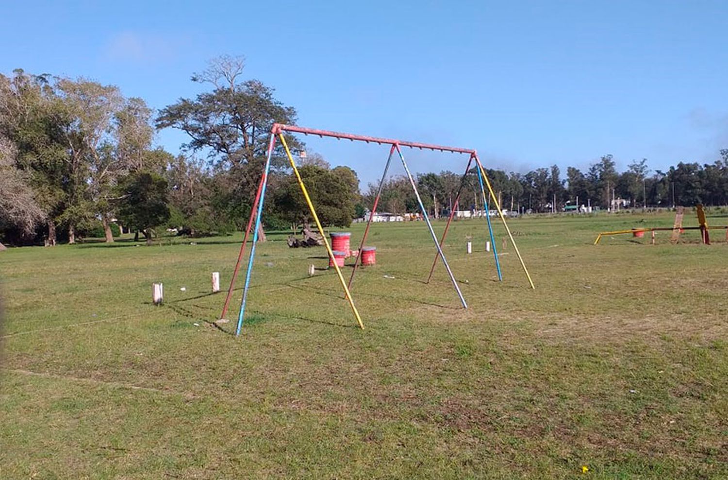 Piden el arreglo de los juegos de un sector de Parque Camet
