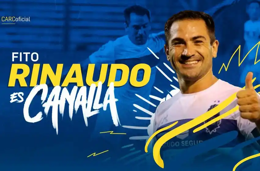 Central oficializó la llegada de Rinaudo, que será presentado este viernes