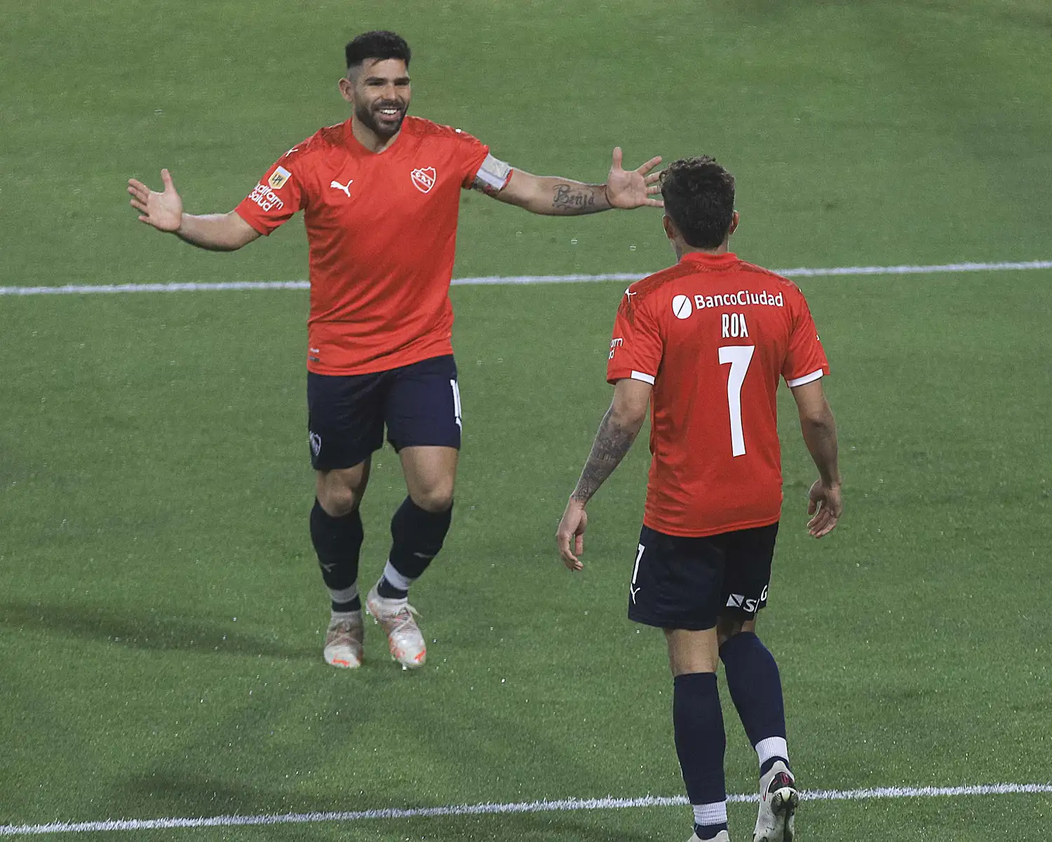 Silvio Romero y Roa, argumentos ofensivos del Independiente de Falcioni.