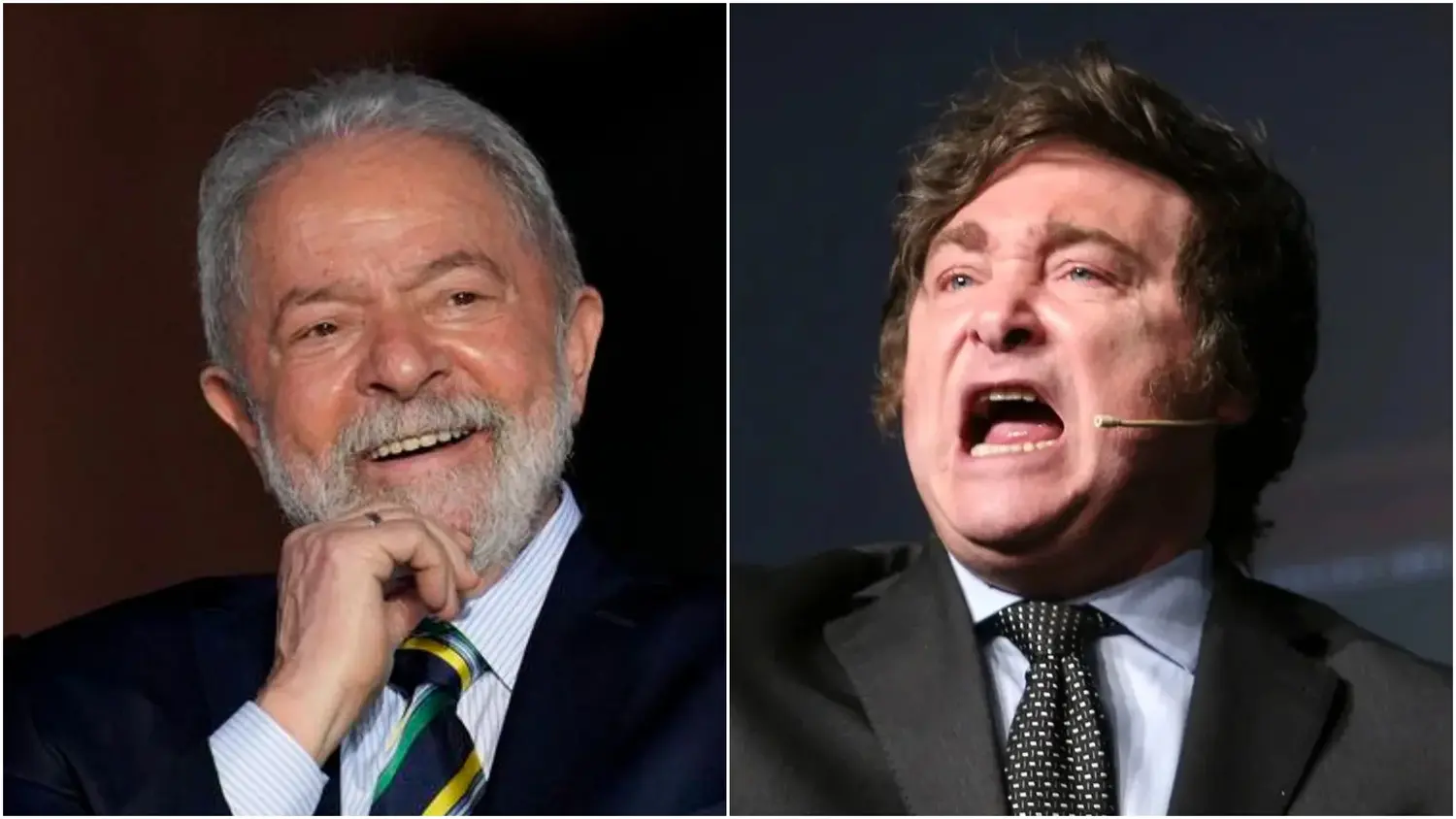Milei acusó a Lula de "zurdo ladrón" y habló de un posible fraude en las elecciones de Brasil